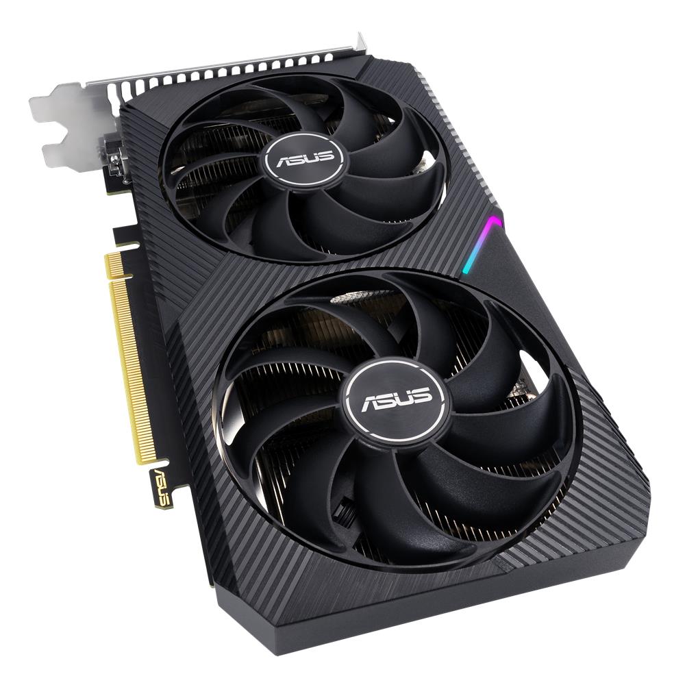 ASUS Dual GeForce RTX 3050 V2 OC Edition 8GB GDDR6 Gaming Grafikkarte (Nvidia RTX3050 V2, PCIe 4.0)