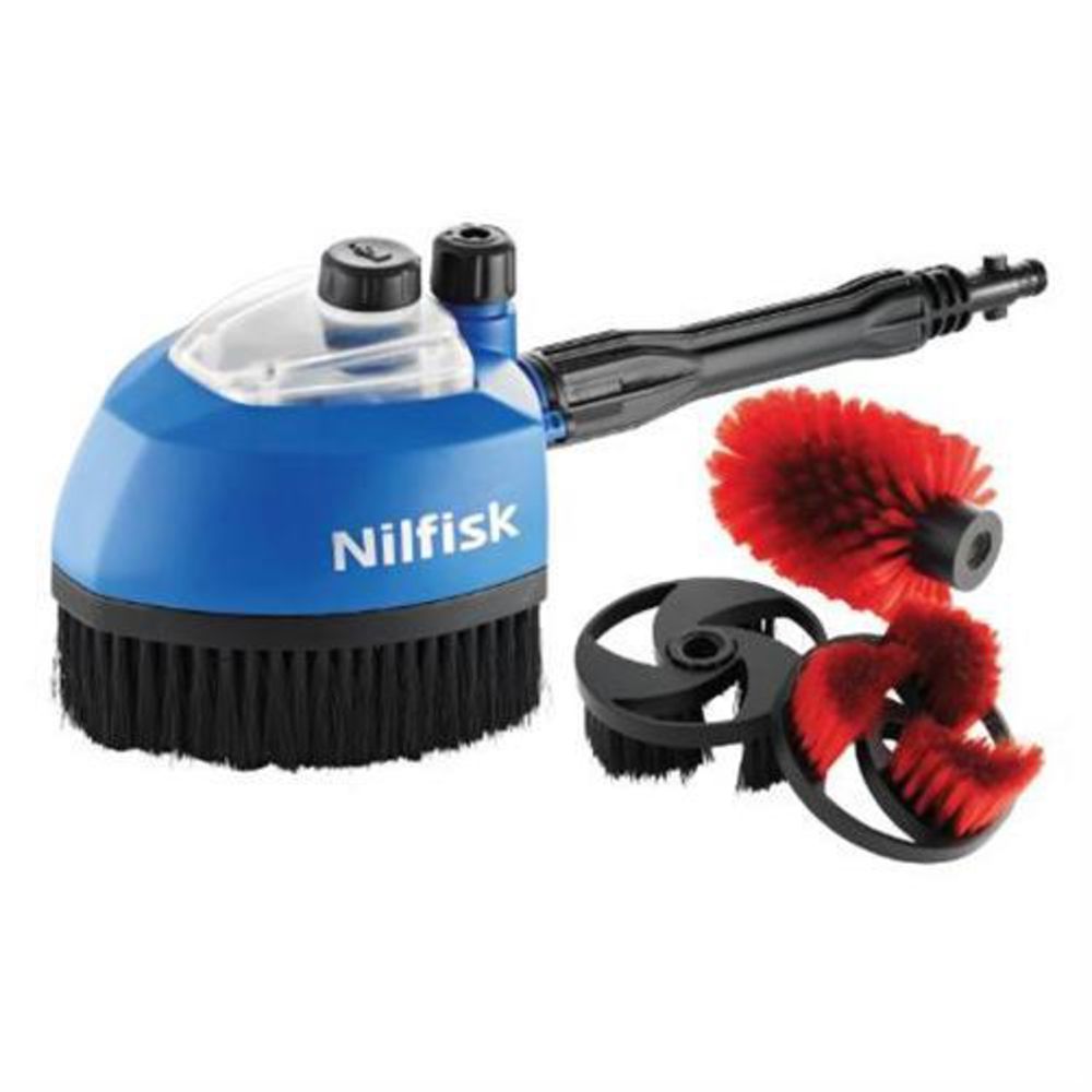 Nilfisk Hochdruckreiniger Zubehör: Multibürsten-Set mit Bajonettkupplung