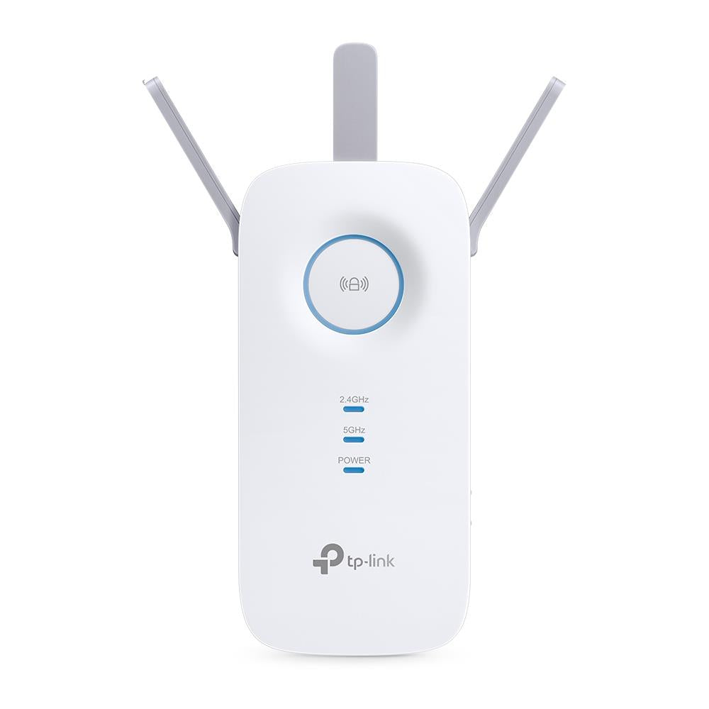 TP-Link RE550 WLAN Verstärker Repeater AC1900 Dual-WLAN AC + N App Steuerung kompatibel zu allen WLAN Routern weiß