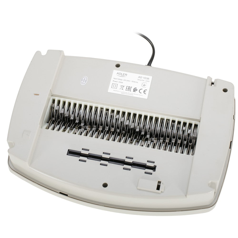 Adler AD 1038 Aktenvernichter, P-4 Dokumentenschredder für Papier, Kreditkarten und CD/DVDs, 10 Blatt, 21 Liter