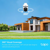 TP-Link Tapo C500 Sicherheits-WiFi-Kamera Outdoor 1080p FHD schwenk-und neigbar mit KI-Erkennung