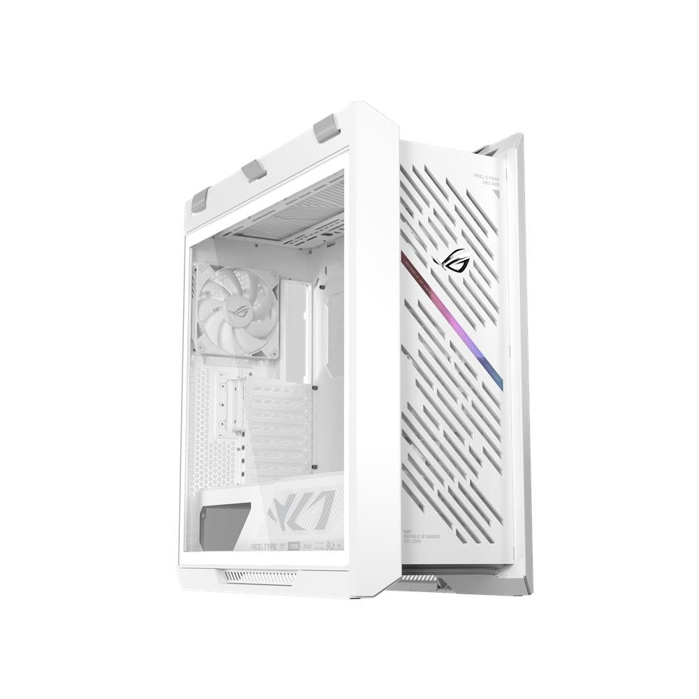ASUS ROG Strix Helios II White EATX Mid Tower Gaming PC Gehäuse mit 4 Lüftern