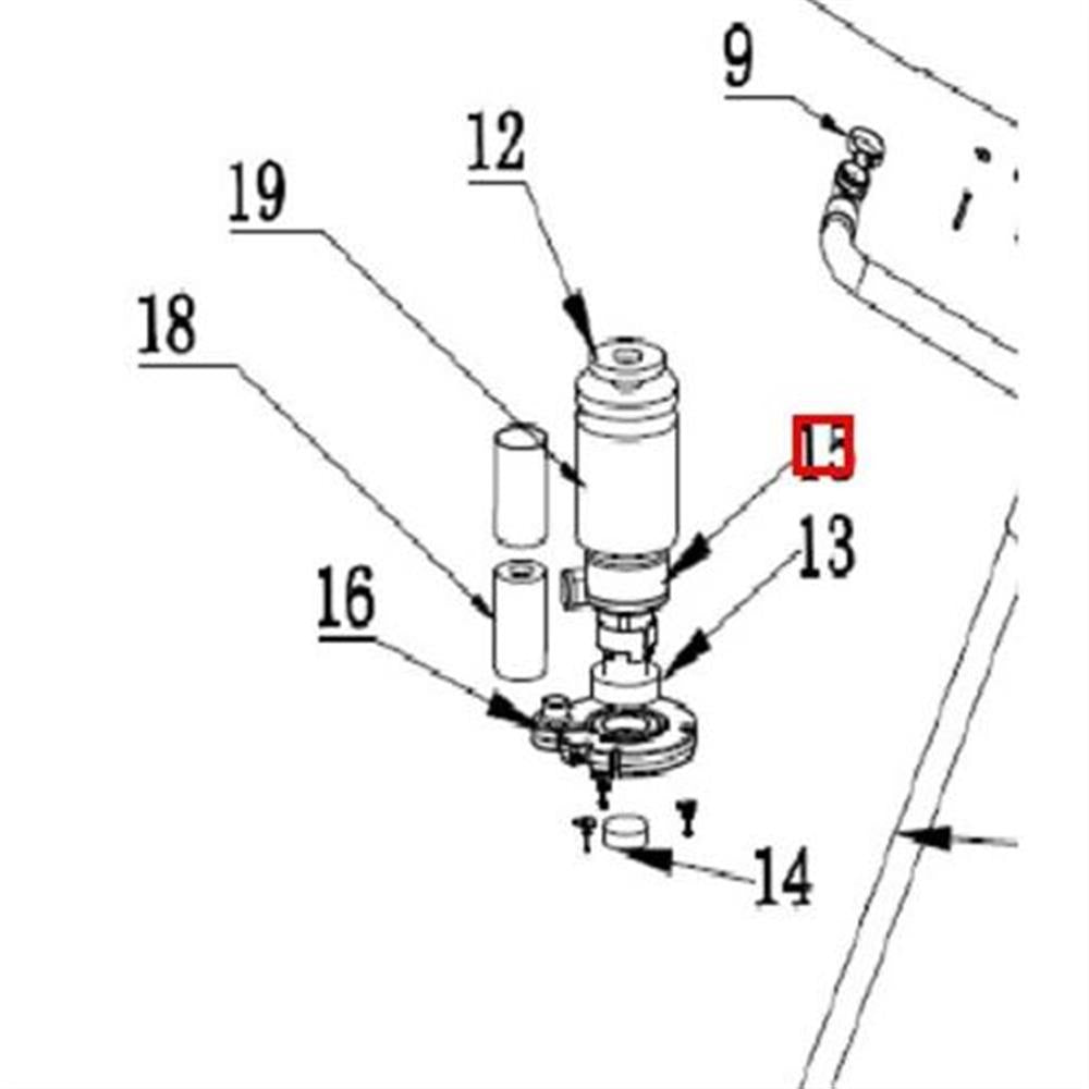 Nilfisk Original 30010101 Vacuum Motor 24V Vakuum Motor