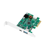 LogiLink PCI-Express Card USB 3.2 Gen 2x1 USB-A & USB-C (PD)