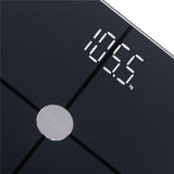 Adler AD 8187 Smart Badezimmerwaage mit App 180 kg Schwarz