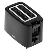 Mesko MS3220 2-Scheiben-Toaster Schwarz Brötchenaufsatz Bräunungsregler 900 Watt