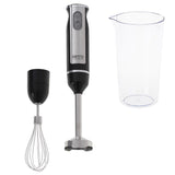 Camry CR 4621 Stabmixer Mini Set 2in1 Schneebesen 600 Watt Handmixer Edelstahl schwarz