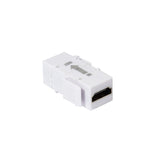 LogiLink HDMI-Keystone-Verbinder, A/F zu HDMI A/F, 4K/30 Hz, Verstärker, weiß