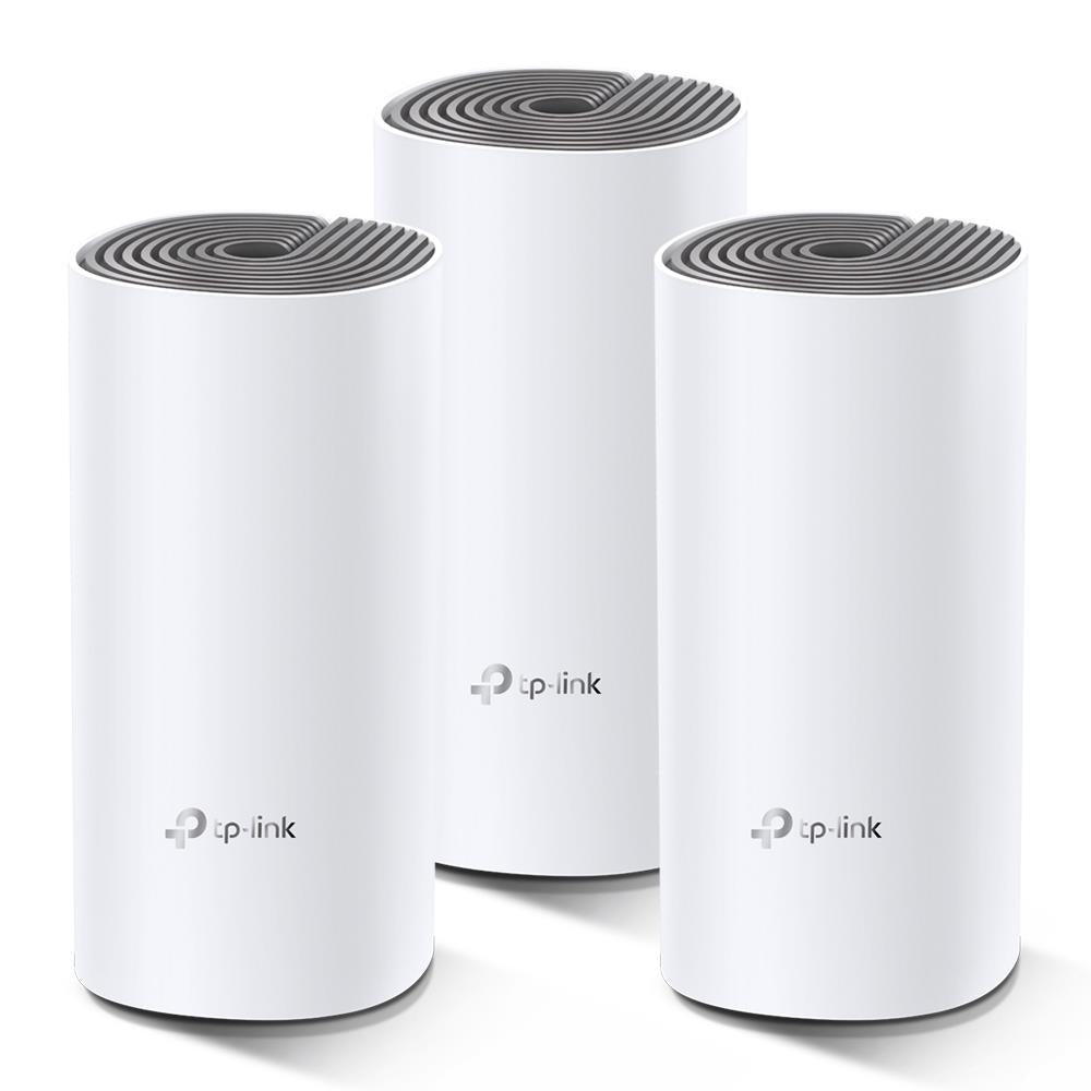 TP-Link Deco E4 AC1200 Whole Home Mesh Wi-Fi System 3er Pack Mesh-WLAN-System