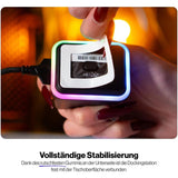 ENDORFY Maus Ladestation Mouse Dock Kompatibel LIV Wireless Gaming Maus, RGB, Schwarz