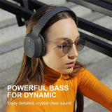 Edifier W600BT Bluetooth Over Ear Kopfhörer Grau