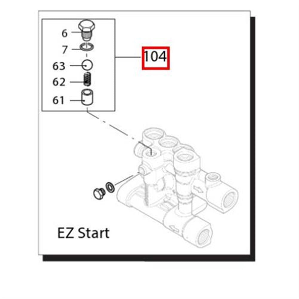 Nilfisk Original 31000865 Einfaches Start-Set Ersatzteil