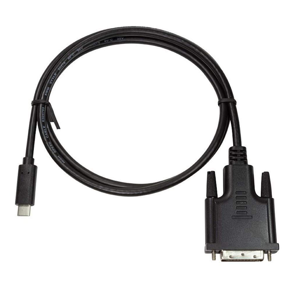 LogiLink USB Adapter 3.2 Gen 1x1 USB-C™ Stecker auf DVI Stecker, 3m