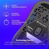 ENDORFY Gem Plus Wireless Gaming Maus kabellos 26000 DPI leicht 74 g Schwarz