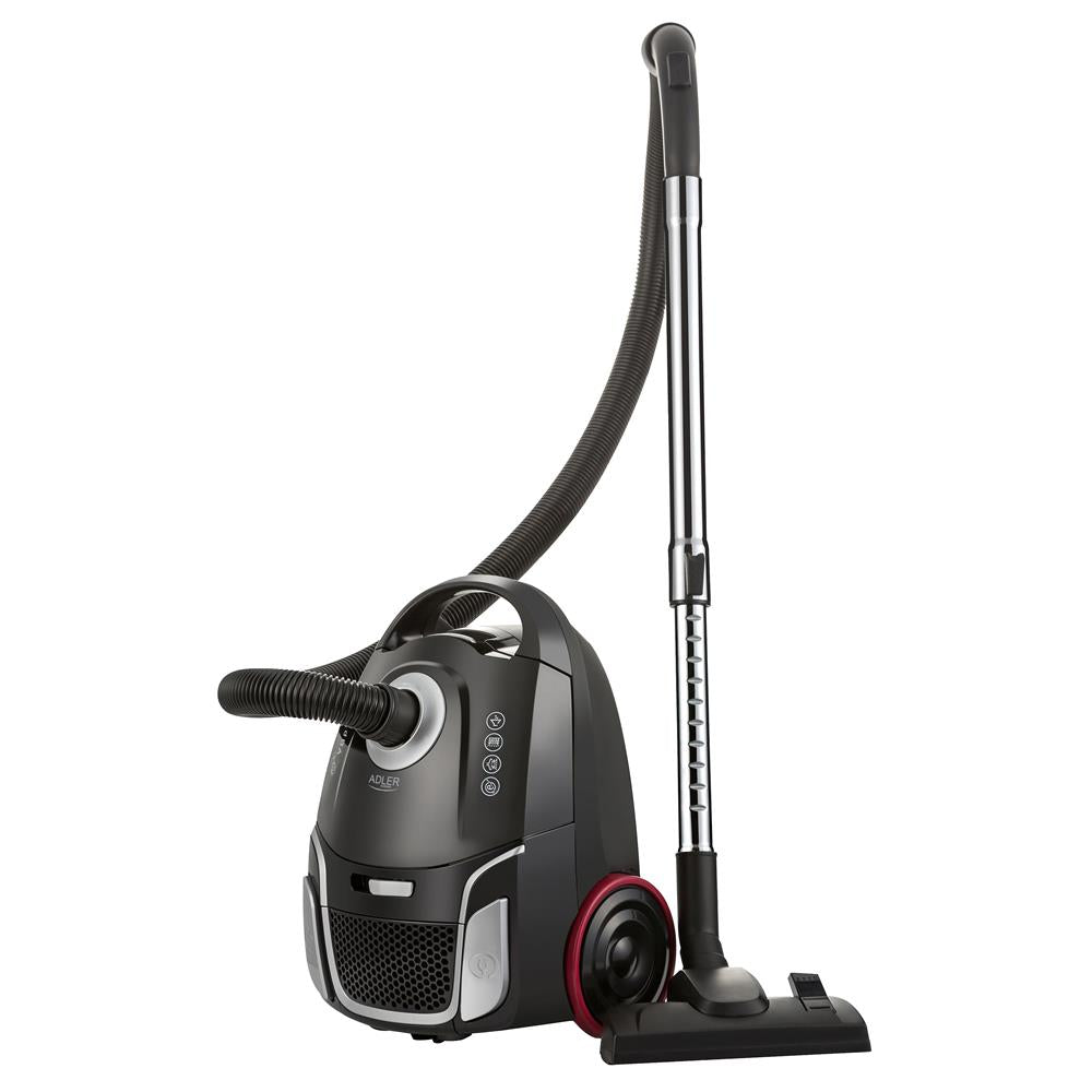 Adler AD 7054 Beutelstaubsauger allergikerfreundlich Bodenstaubsauger Staubsauger schwarz