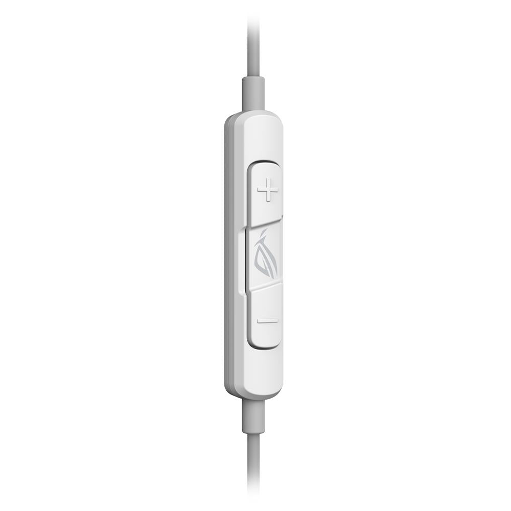 ASUS ROG Cetra II Core Moonlight White In-Ear-Gaming-Kopfhörer 3,5-mm-Stecker weiß