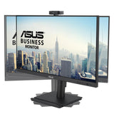 ASUS BE249QFK 24 Zoll Videokonferenzmonitor Full HD IPS 100Hz mit Webcam und Lautsprechern
