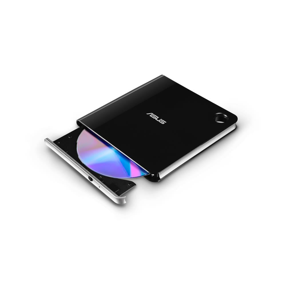 ASUS SBW-06D5H-U Ultra-schlanker tragbarer USB 3.1 Gen 1 Blu-Ray-Brenner M-DISC in Schwarz