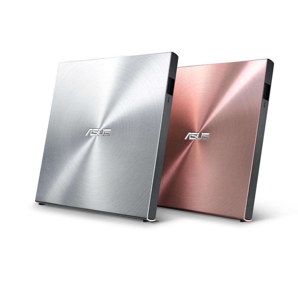 ASUS SDRW-08U5S-U UltraDrive externer Slim DVD Brenner USB 2.0 in Rosa