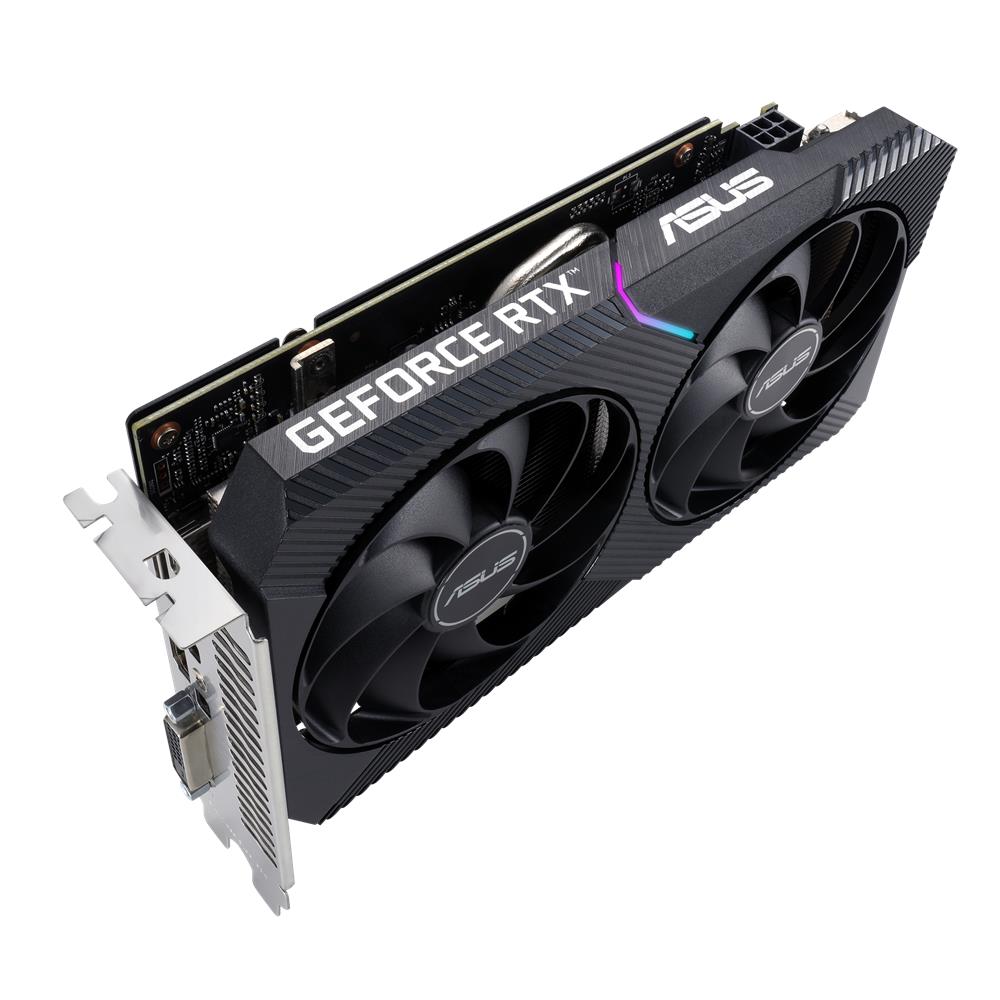 ASUS Dual GeForce RTX 3050 V2 OC Edition 8GB GDDR6 Gaming Grafikkarte (Nvidia RTX3050 V2, PCIe 4.0)