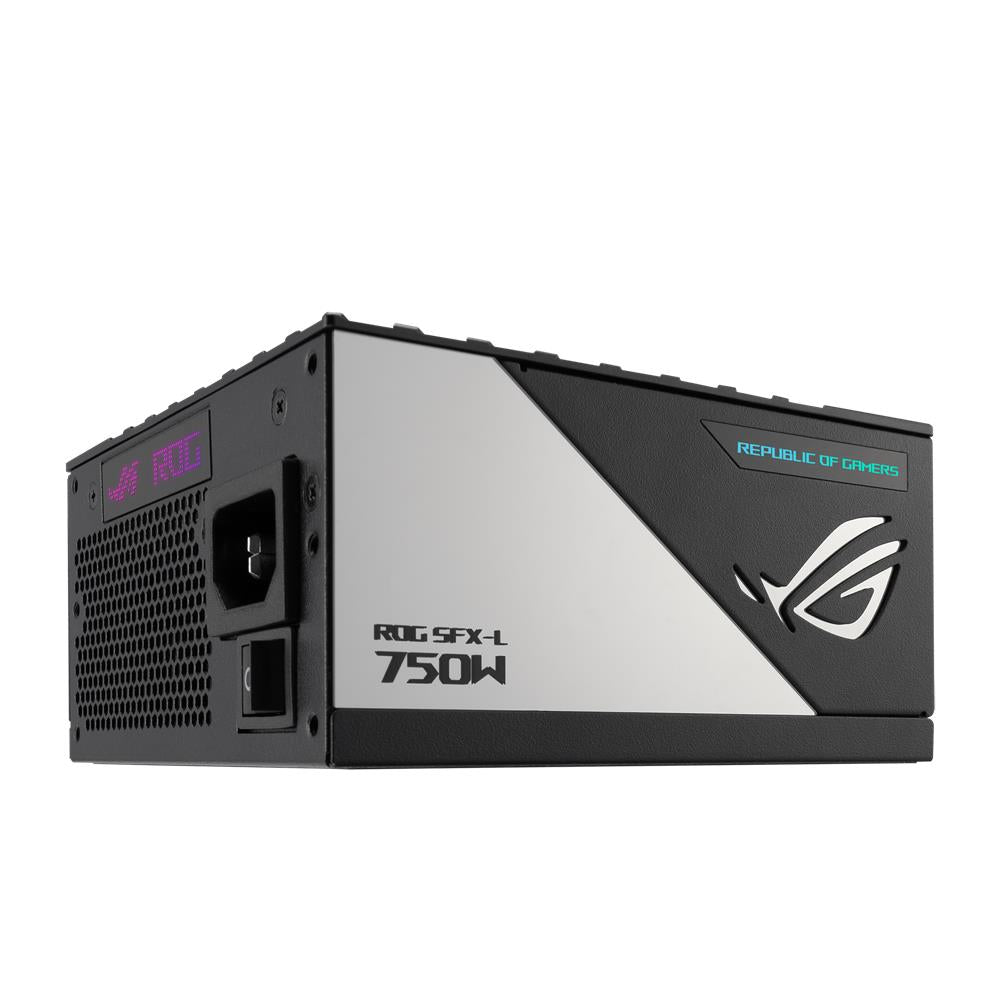 ASUS ROG Loki SFX-L 750W Platinum Vollmodulares Netzteil Lambda A 120mm PWM ARGB Lüfter Aura Sync