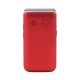 Olympia Mobiltelefon VITUS 4G Bluetooth Seniorenhandy große Tasten Klapphandy rot