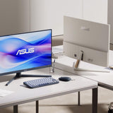 ASUS Eye Care VU279CFE‑M 27 Zoll Full HD IPS Monitor 100Hz USB‑C 15W – Hafermilch (Gold)