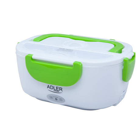 Adler AD 4474 Elektrische Lunchbox in Grün für warme Mahlzeiten, beheizbare Lebensmittelbox