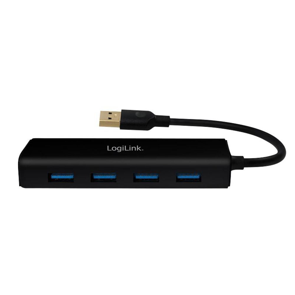 LogiLink USB 3.0 HUB 4-Port Plug & Play bis 5GBit/s