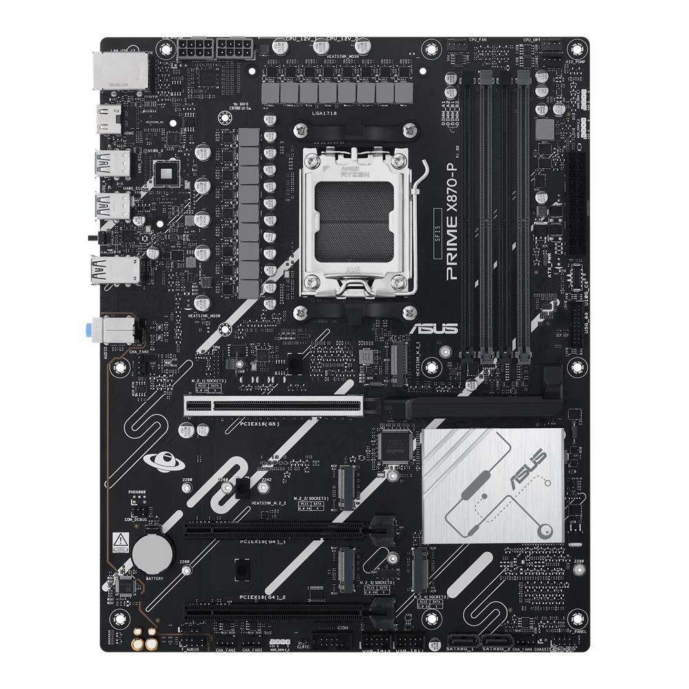 ASUS PRIME X870-P Mainboard Sockel AM5 (AMD, ATX, PCIe 5.0, DDR5)