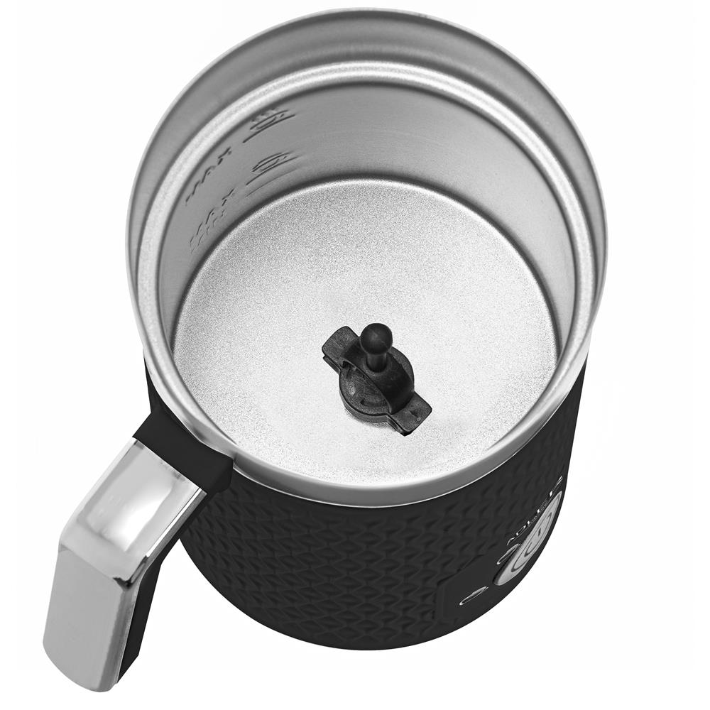 Adler AD 4494 Milchaufschäumer elektrisch Schwarz für Cappuccino und Latte