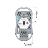 ENDORFY Gem Plus Wireless, Leichte kabellose Gaming-Maus (74 g), 26000 DPI, Weiß | EY6A015