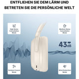 Edifier WH700NB Pro – Premium Kabellose Over-Ear Kopfhörer mit aktiver Geräuschunterdrückung, Elfenbeinfarben