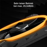 be quiet! Light Wings 140mm PWM Reverse Black ARGB Lüfter hoher Airflow