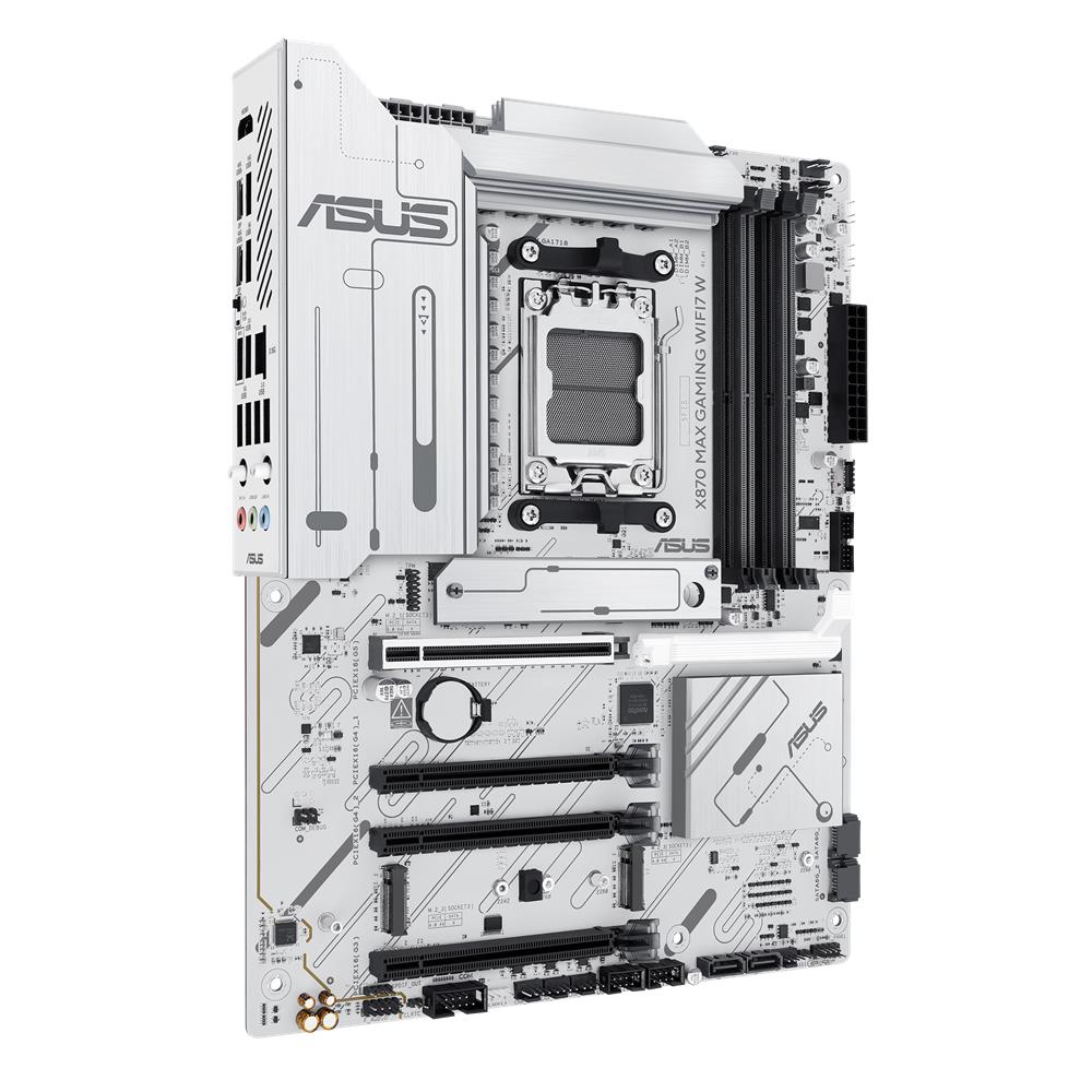 ASUS X870 MAX GAMING WIFI7 W Mainboard AM5 ATX DDR5 PCIe 5.0 WiFi 7