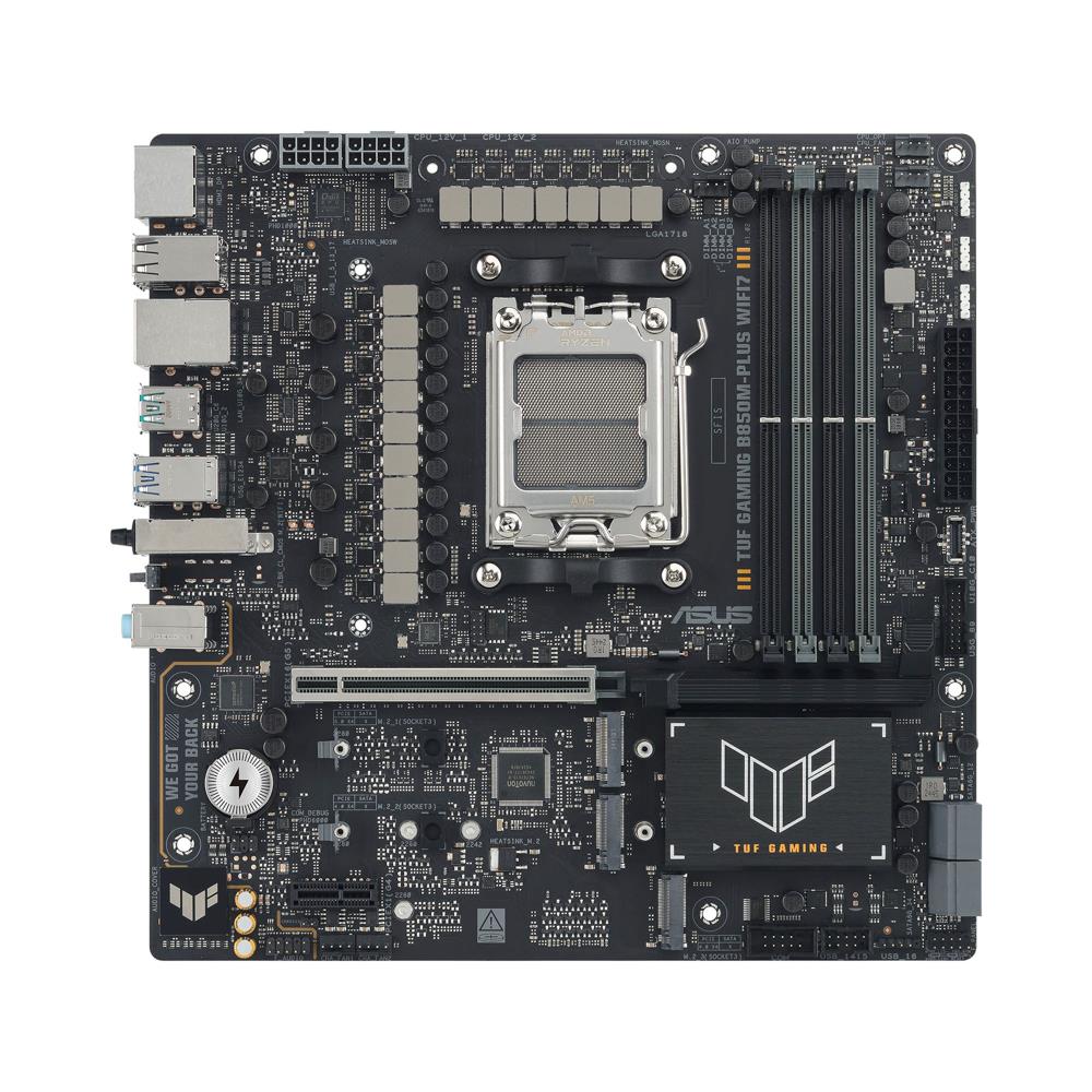 ASUS TUF GAMING B850M-PLUS WIFI7 Mainboard AM5 micro ATX DDR5 PCIe 5.0 WiFi 7