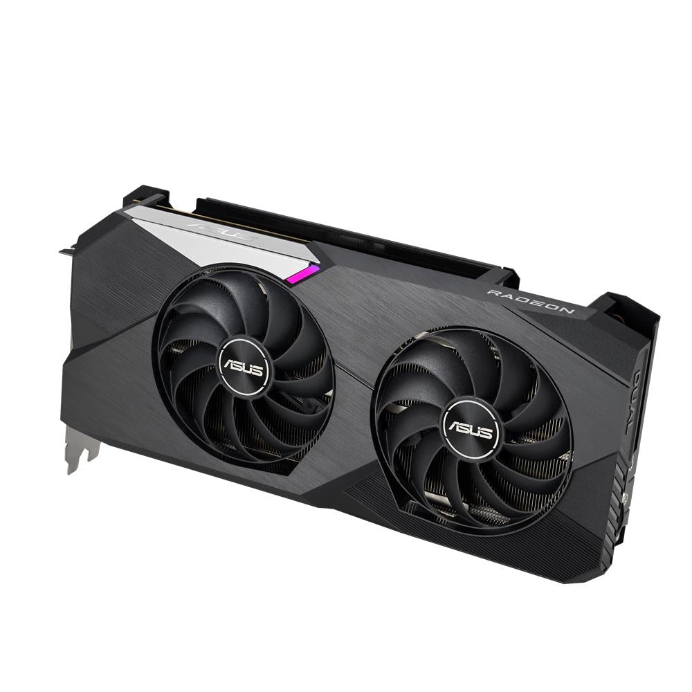 ASUS DUAL-RX6750XT-O12G Dual AMD Radeon RX6750 XT 12GB OC Edition Gaming Grafikkarte GDDR6 HDMI DP