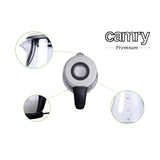Camry Wasserkocher Glas 1,7L CR 1251w weiß LED beleuchtet kabellos 2200 Watt Glaswasserkocher