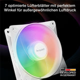 be quiet! Light Wings LX 120mm PWM Reverse White Lüfter 7 optimierte und invertierte Lüfterblätter