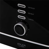 Adler AD 3224 Toaster Schwarz mit Brötchenaufsatz und 7 Stufen