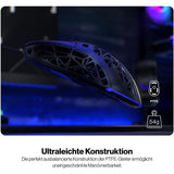 ENDORFY LIV, Gaming Maus, kabelgebunden, Ultraleicht (69 g), Schwarz, 12.000 DPI, ARGB