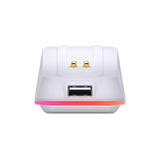 ENDORFY LIV Plus Wireless, Leichte kabellose Gaming-Maus inkl. Ladestation, Weiß | EY6A017