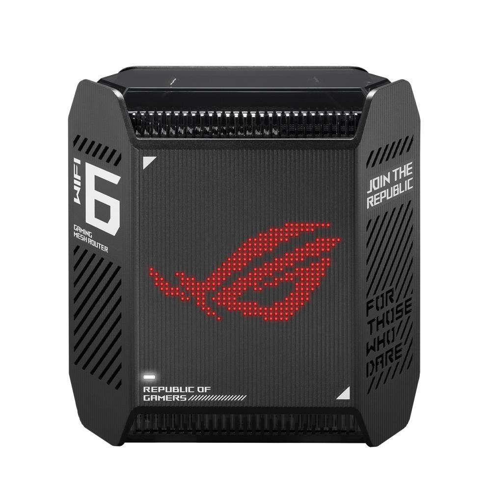 ASUS ROG Rapture GT6 AX10000 1er Pack Tri-Band Gaming Mesh WiFi 6 bis zu 270qm 2,5G Port schwarz