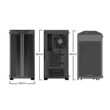 be quiet! PURE BASE 500DX Black BGW37 PC-Gehäuse Computer-Case Tower LED-Beleuchtung Seitenfenster