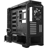 be quiet! Silent Base 601 Black PC-Gehäuse, 2x Pure Wings 2 140mm Lüfter, bis 360mm Radiator