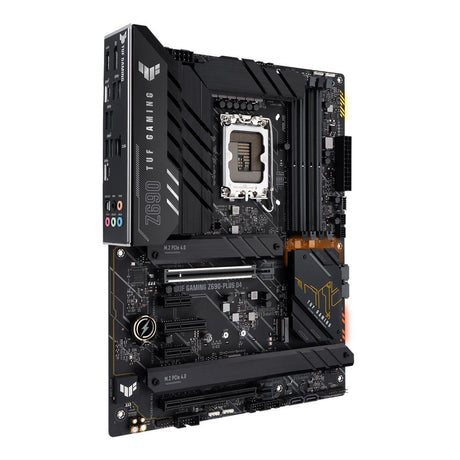 ASUS TUF Gaming Z690-Plus D4 Mainboard Sockel Intel LGA 1700 ATX PCIe 5.0 DDR4-Speicher 4x M.2