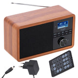 Adler AD 1184 Radio DAB+ Bluetooth 5.0 FM/UKW Holzgehäuse Wecker Uhr Fernbedienung