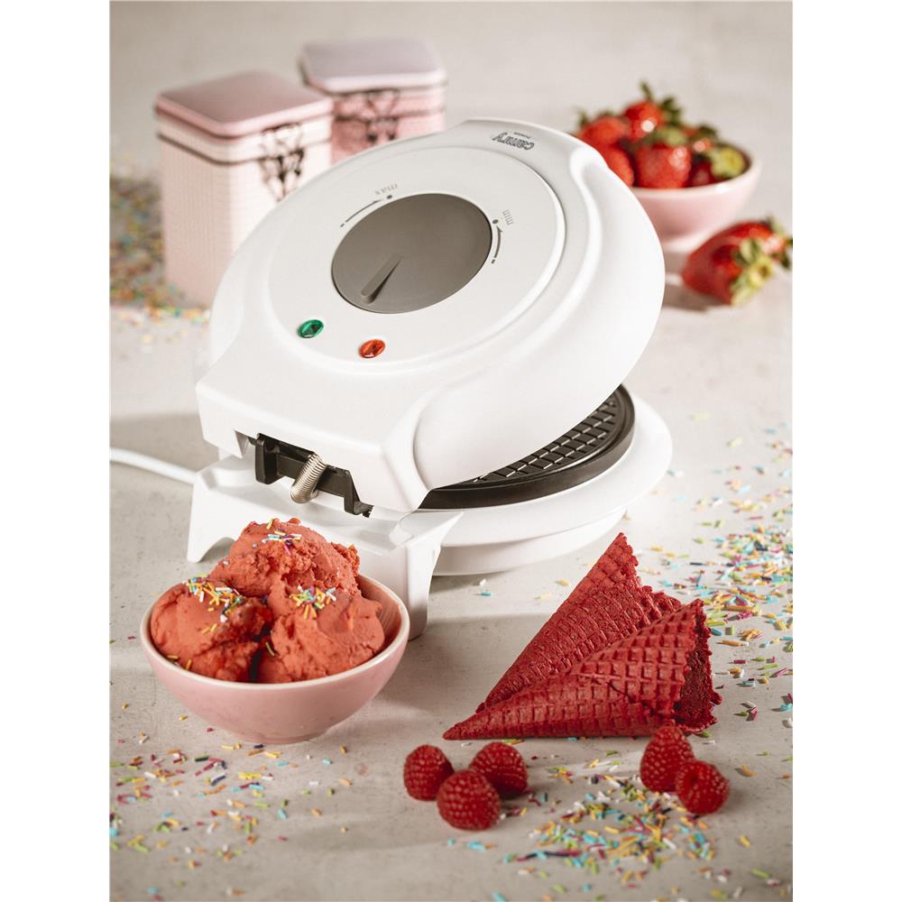 Camry CR 3082 Waffeleisen für Eistüten und Waffelröllchen, 18 cm, Antihaft, 1500 W