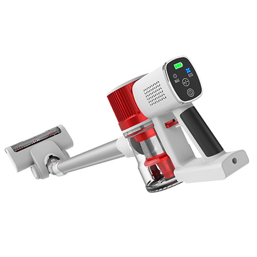 Adler AD 7051 Akku Staubsauger 300W kabellos Stabstaubsauger LED Licht weiß
