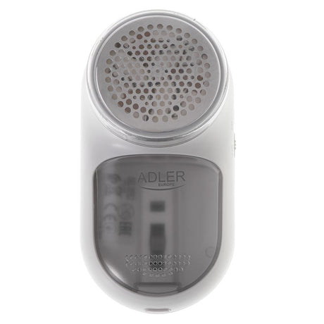 Adler AD 9621 Fusselentferner für alle Textilien mit Bürste USB Akku Fusselrasierer weiß